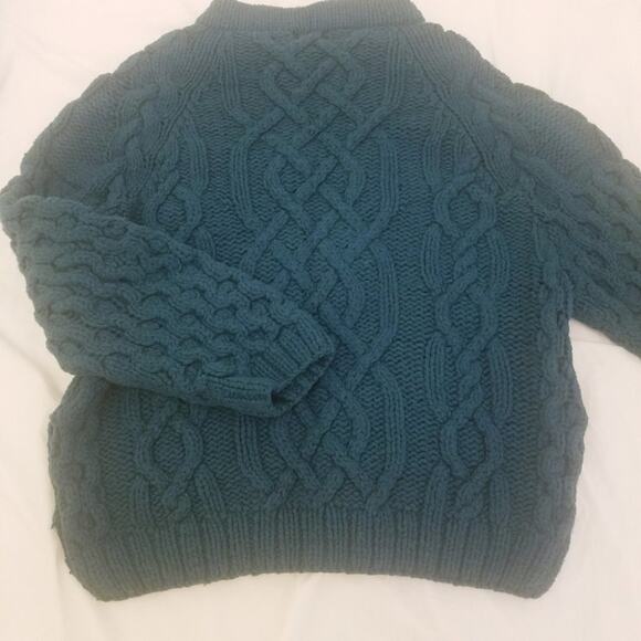 H&M Wool CHUNKY Cable Knit Boxy sweater - S - Picture 4 of 8